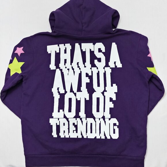 COUGH SYRUP x COI LERAY Thats A Awful Lot of Cough Syrup Care Bear Hoodie Sz XXL - Picture 7 of 14